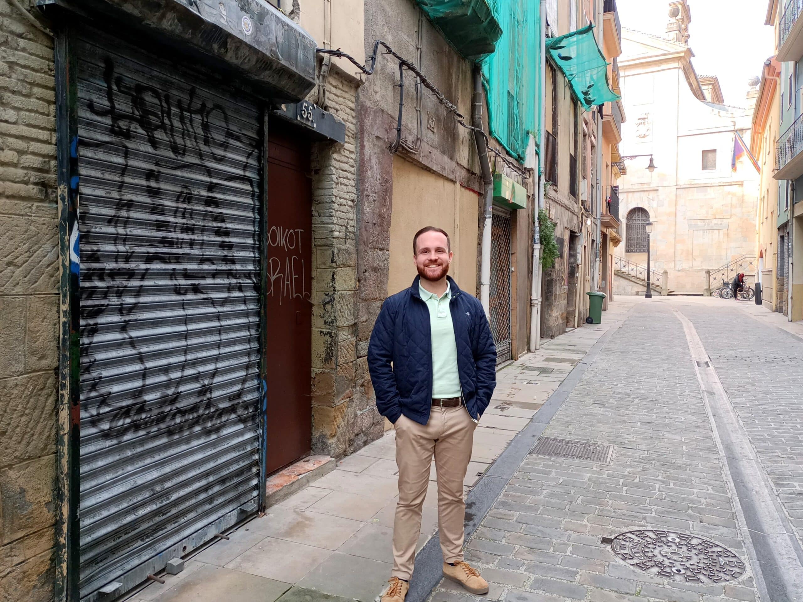 El PSN de Pamplona plantea trasladar Zentro a la calle Descalzos